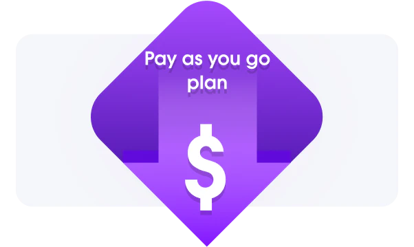 Pay as you go plan